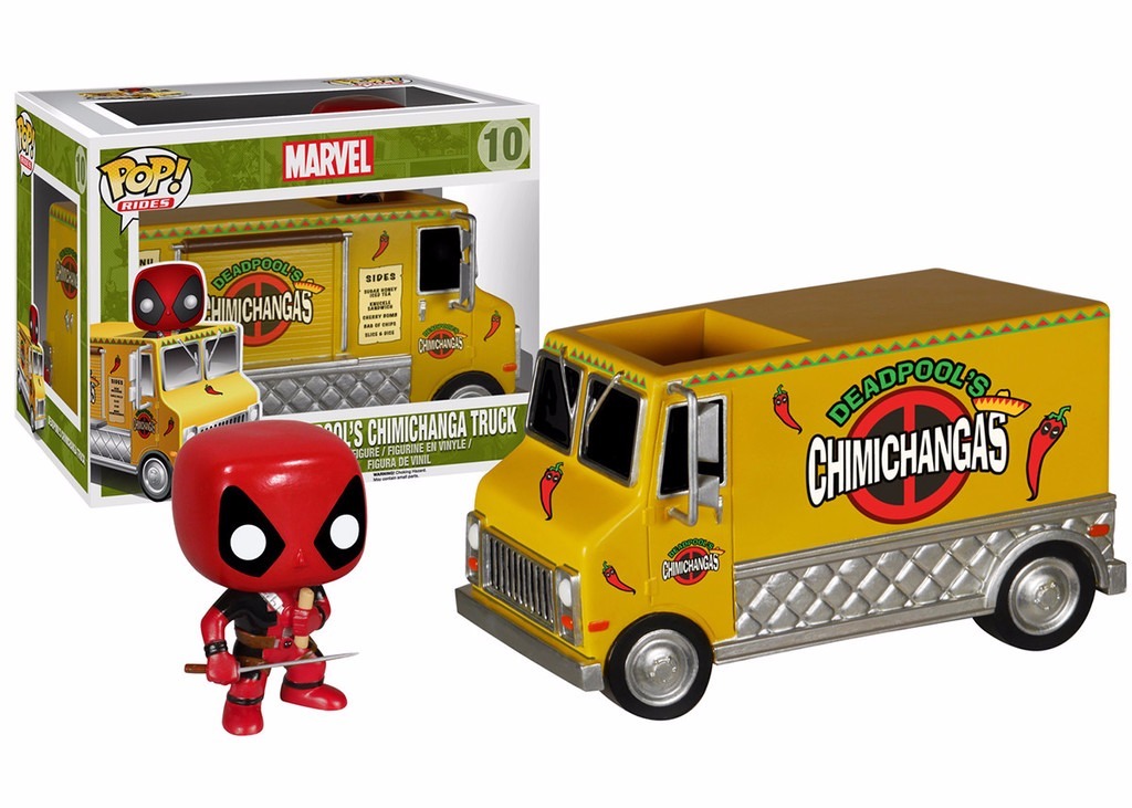 deadpool chimichanga funko